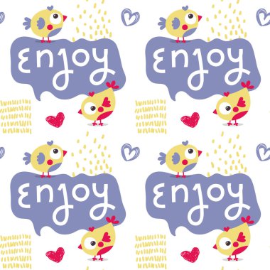 Kusursuz, parlak rengarenk desenli aşk, kuşlar, Sevgililer Günü