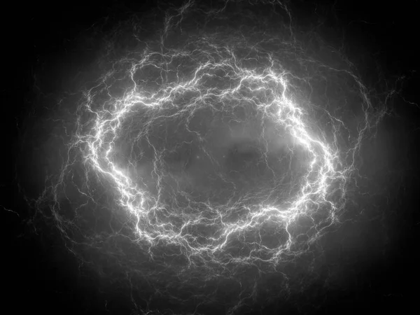 Yıldırım plazma fraktal boşluk doku — Stok fotoğraf
