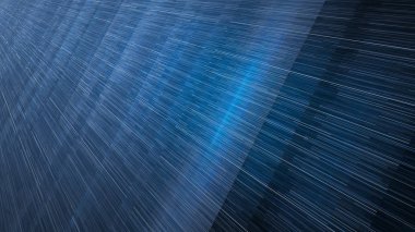 Mavi parlak akışı satırları