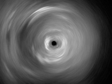 Kara delik alanı siyah beyaz doku