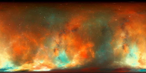 Bulutsusu 360 derece Vr panorama — Stok fotoğraf