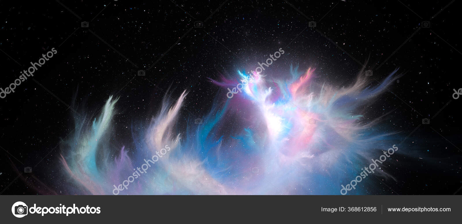 Colorful Plasma Wild Flames Deep Space Ultra Widescreen Template Computer  Stock Photo by ©sakkmesterke 368612856