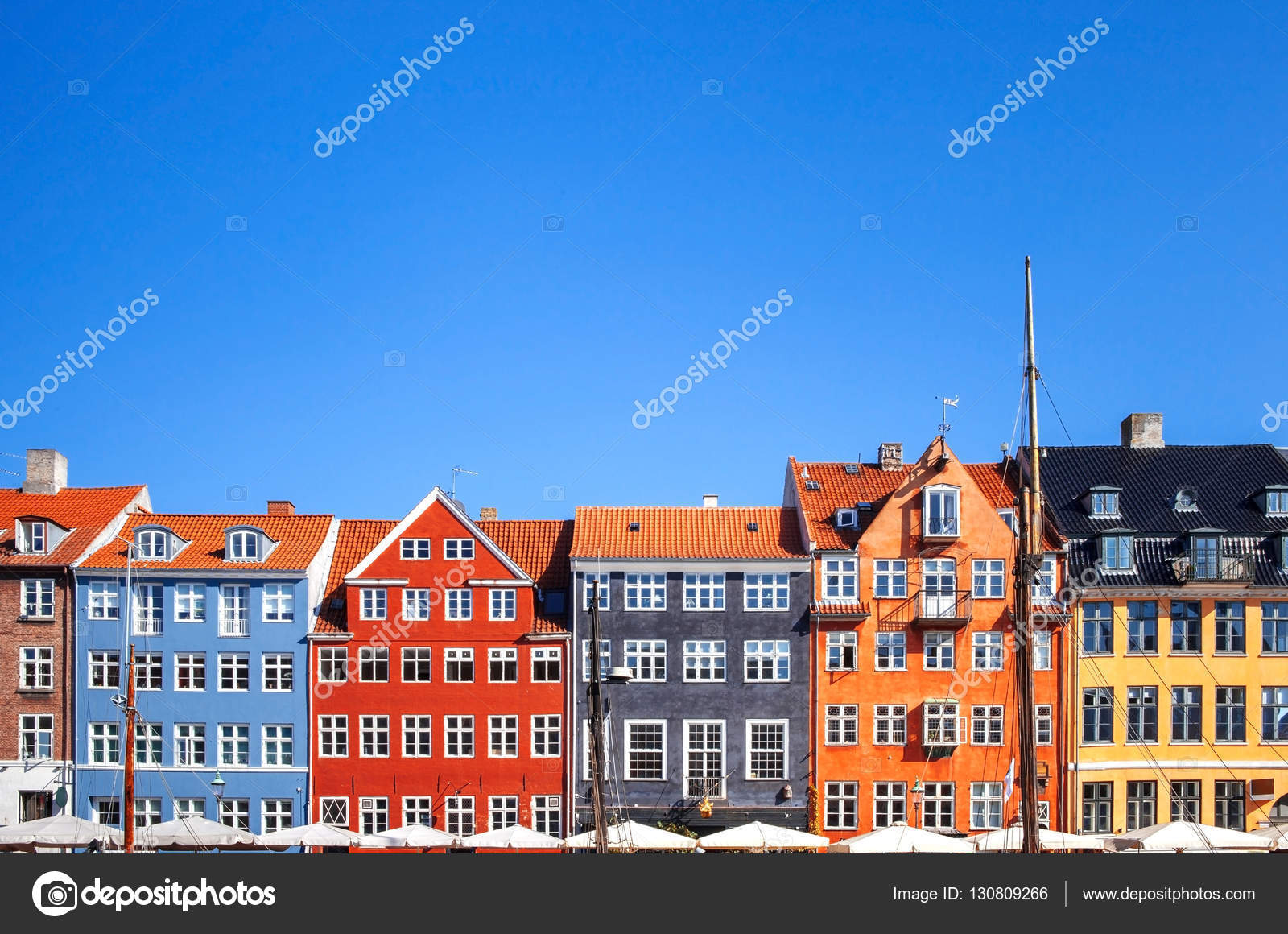 Houses In Copenhagen HooDoo Wallpaper