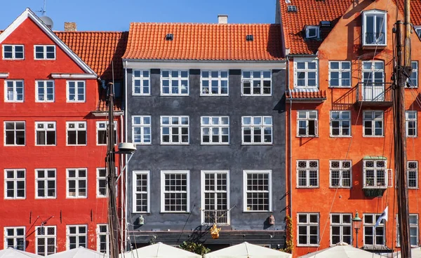 Maisons colorées, Copenhague, Danemark — Photo
