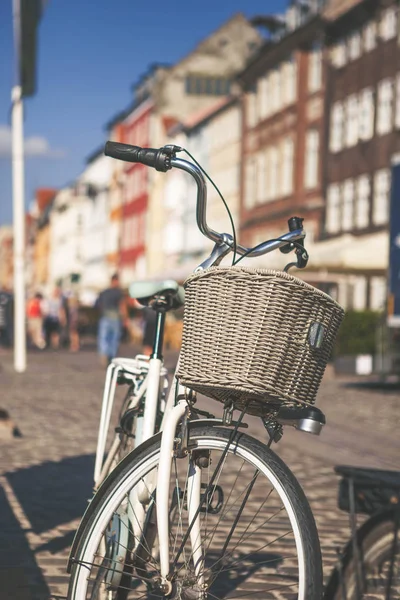 Εκλεκτής ποιότητας ποδηλάτων στην Κοπεγχάγη, Δανία — Φωτογραφία Αρχείου