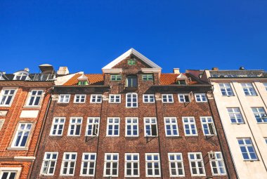 Renkli evleri, Kopenhag, Danimarka