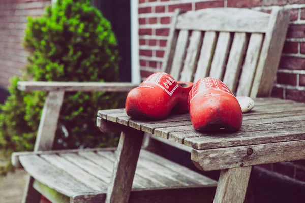 Close Up Clogs, Zaanse Schans, Нидерланды — стоковое фото