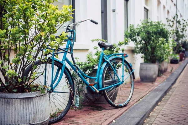 Close Up Vintage Bike, Amsterdã — Fotografia de Stock