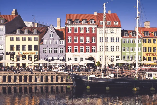 Копенгаген Денмарк Сентября Сентября 2016 Года Копенгагене Дания Люди Открытых — стоковое фото