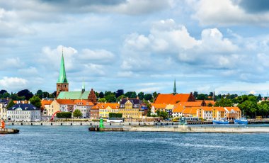 Helsingor veya Elsinore Öresund Boğazı - Danimarka dan