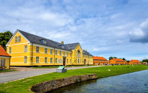 Case al Castello di Kronborg a Elsinore, Danimarca — Foto Stock