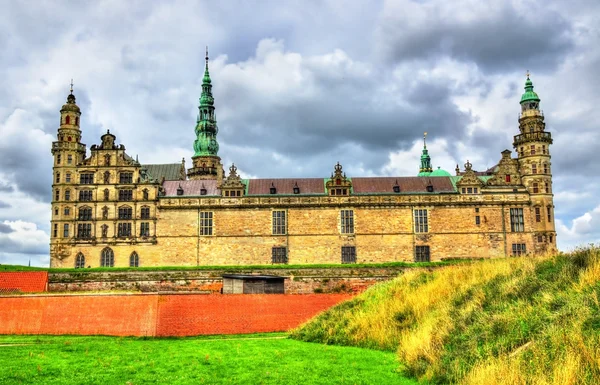 Castelo de Kronborg, conhecido como Elsinore na tragédia de Hamlet - Dinamarca — Fotografia de Stock