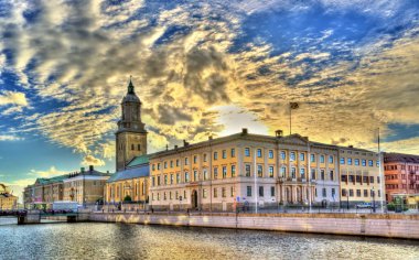 Gothenburg city hall ve Alman Kilisesi - İsveç
