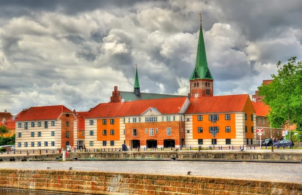 Vista de la Iglesia de San Olaf en Helsingor, Dinamarca —  Fotos de Stock