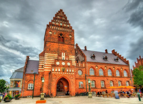 Stary Ratusz z Roskilde - dania — Zdjęcie stockowe