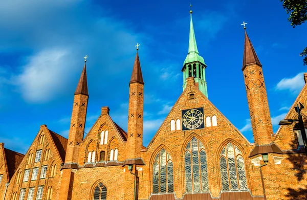 Heiligen Geist nemocnici v Lübeck, Schleswig-Holstein, Německo — Stock fotografie