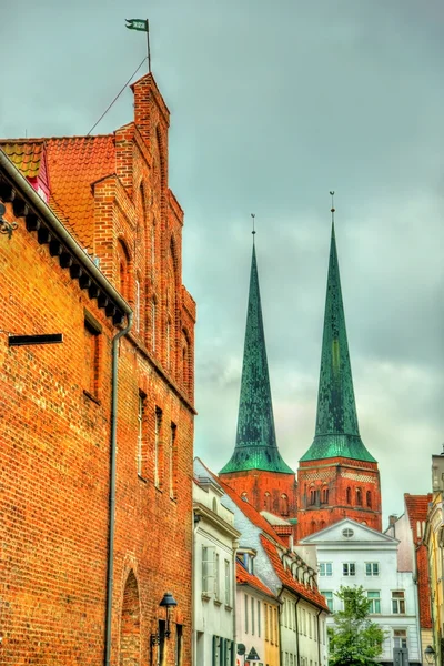 Lubeck Cathedral - Duitsland, Sleeswijk-Holstein — Stockfoto