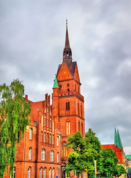 De Sacred Heart Church in Lübeck, Duitsland — Stockfoto