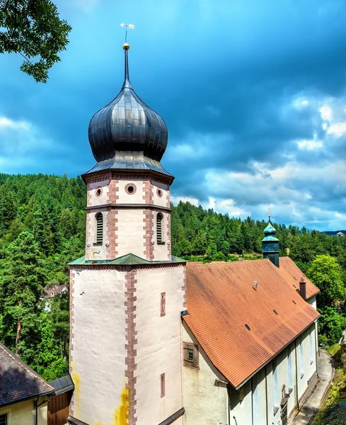 Eglise Maria in der Tanne près de Triberg im Schwarzwald en Forêt-Noire - Allemagne — Photo