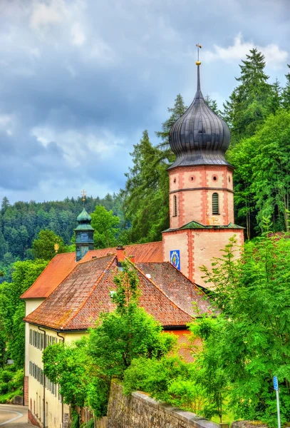 Iglesia Maria in der Tanne cerca de Triberg im Schwarzwald en la Selva Negra - Alemania —  Fotos de Stock