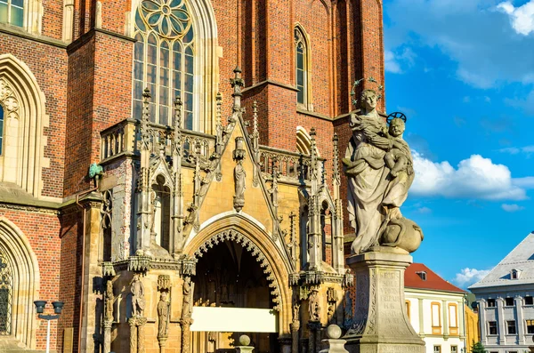 Estátua de Nossa Senhora na Catedral de Wroclaw - Polônia — Fotografia de Stock