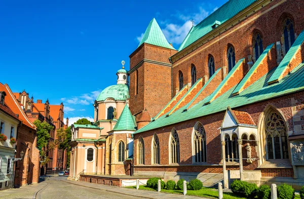 Katedra św. Jana Chrzciciela we Wrocławiu — Zdjęcie stockowe