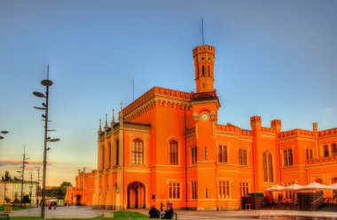 Polonya Wroclaw ana tren istasyonu