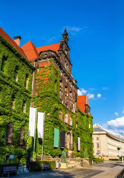 Das Nationalmuseum in Breslau, Polen — Stockfoto