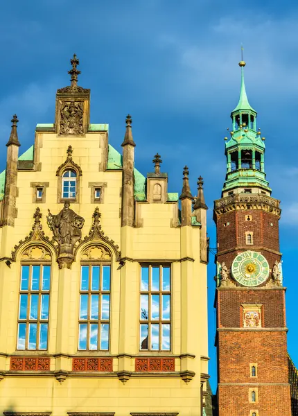 New City Hall in Wroclaw, Poland — Stock Photo, Image