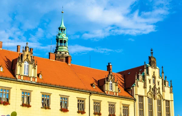 Nieuwe stadhuis in Wroclaw, Polen — Stockfoto