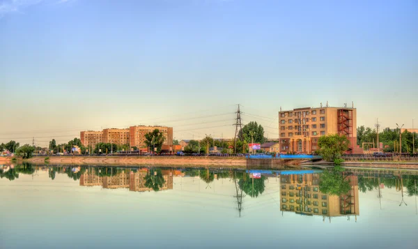 Sairan 水库在阿拉木图-哈萨克斯坦 — 图库照片