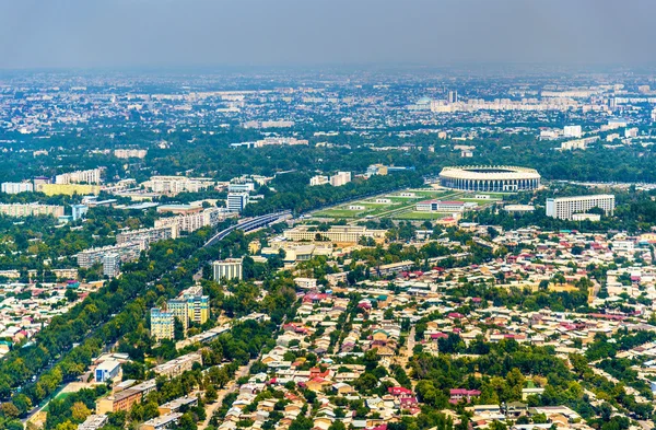 Flygfoto över Tasjkent i Uzbekistan — Stockfoto