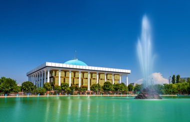 The Parliament of Uzbekistan in Tashkent