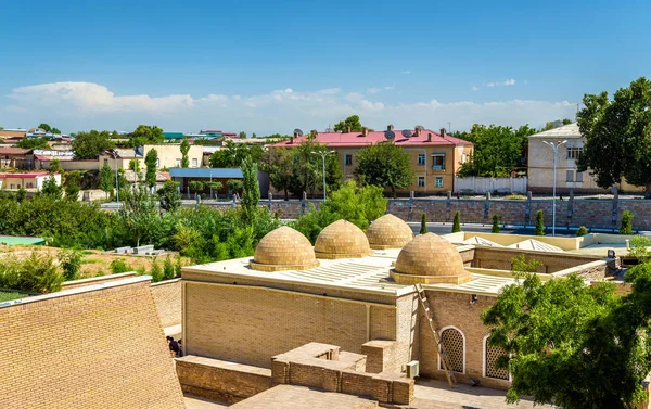 Shah-i-Zinda, en muslimsk begravningsplats i Samarkand - Uzbekistan — Stockfoto