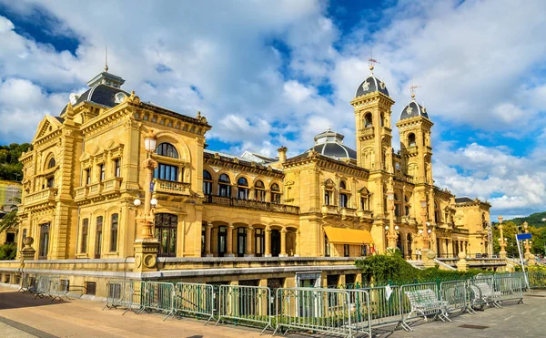 Stadshuset av San Sebastián - Donostia, Spanien — Stockfoto