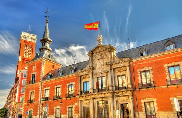 Palácio de Santa Cruz, sede do Ministério das Relações Exteriores em Madrid, Espanha — Fotografia de Stock