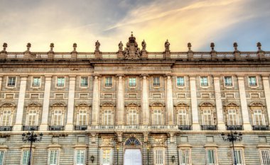 İspanya 'daki Madrid Kraliyet Sarayı