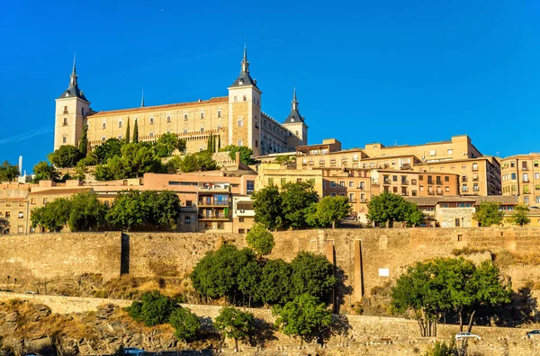 The Alcazar of Toledo, UNESCO heritage site in Spain — Stock Photo, Image