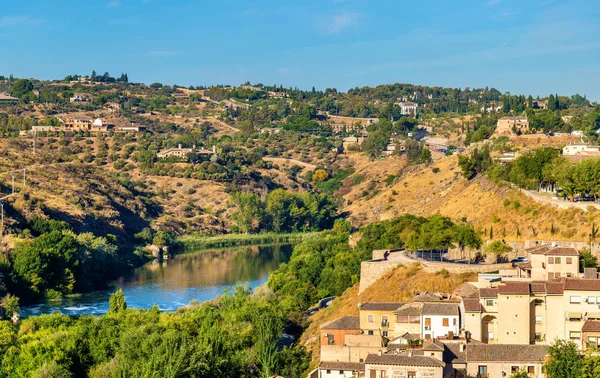 Rzeki Tag w Toledo, Hiszpania — Zdjęcie stockowe