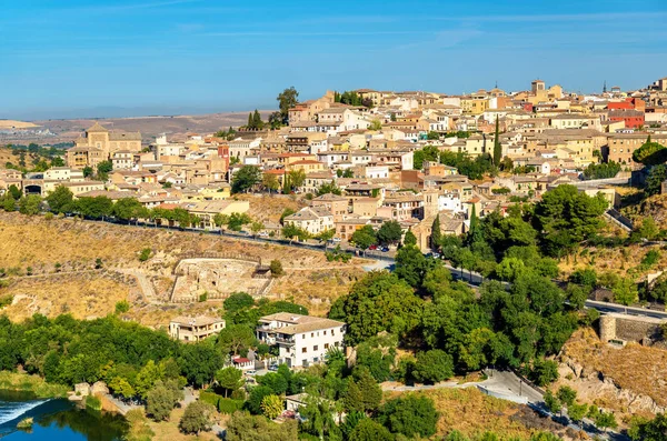 Średniowieczne miasto Toledo, wpisanego na listę światowego dziedzictwa UNESCO w Hiszpanii — Zdjęcie stockowe