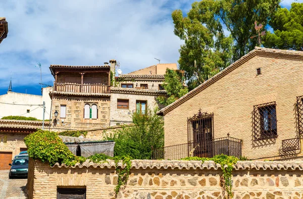 Traditionele gebouwen in Toledo - Spanje — Stockfoto