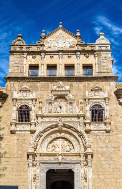 Plateresque cephe Santa Cruz Müzesi Toledo, İspanya