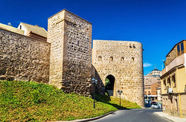 Mury obronne w Toledo, Hiszpania — Zdjęcie stockowe