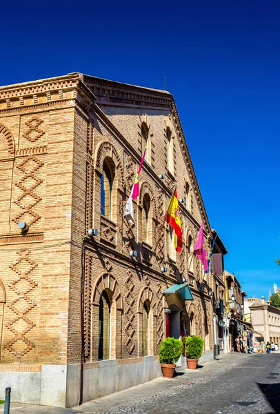 Traditionella byggnader i Toledo - Spanien — Stockfoto