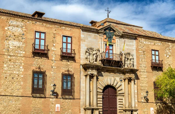 Palacio Arzobispal lub Pałac Arcybiskupi w Toledo, Hiszpania — Zdjęcie stockowe