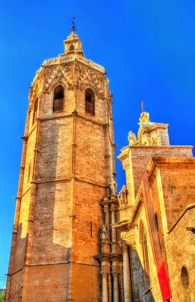 Metropolitan Cathedral-Basilica of the Assumption in Valencia, Espanja — kuvapankkivalokuva