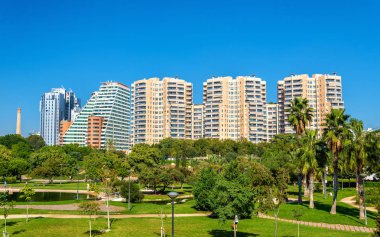 Turia bahçeleri Valencia, İspanya