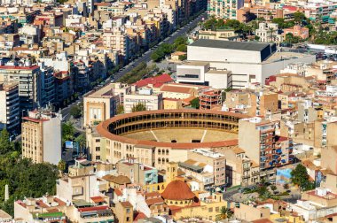 Plaza de toros, Alicante, İspanya boğa güreşi arenada