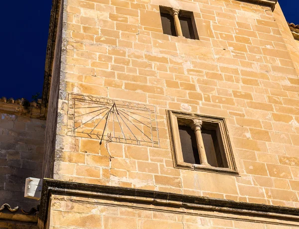 Meridiana nella Chiesa di Salvador a Ubeda, Spagna — Foto Stock