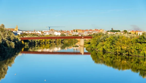 Rzeki Gwadalkiwir, w Kordoba, Hiszpania — Zdjęcie stockowe
